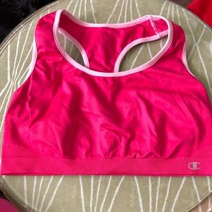 Champion Sports Bra/ Running Top with Racer-back